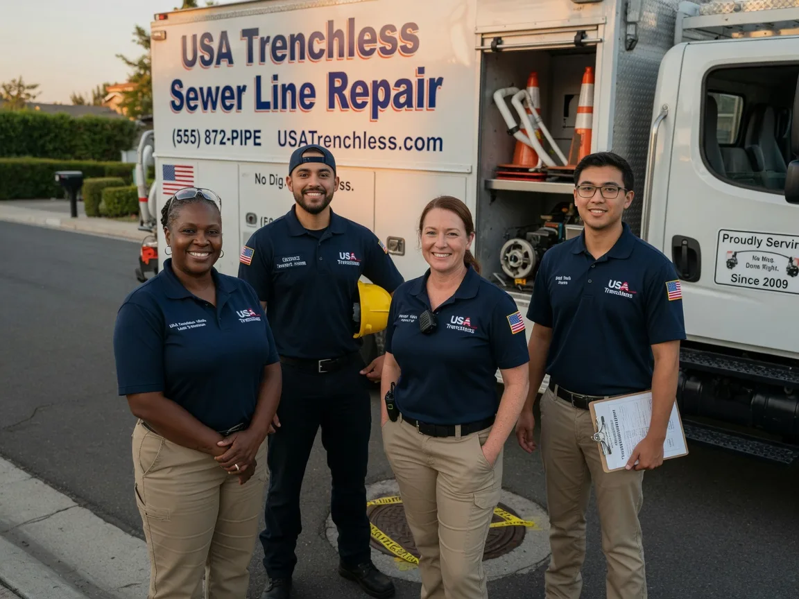 Sewer Line Repair company in Rhodes, MI